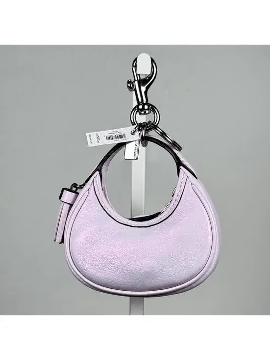 NWT Coach Pink Mini Carmen Bag Charm - Picture 6 of 6